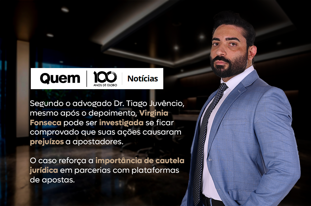 O que pode acontecer com Virginia Fonseca após depoimento na CPI das Bets? Especialista explica
